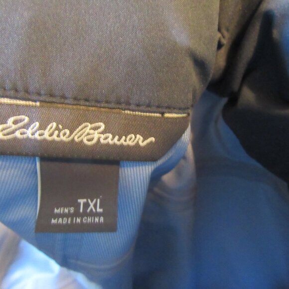 Mens Eddie Bauer Mt Chair Ski / Snow Pants Sz XL New Black / Gray - Picture 6 of 9